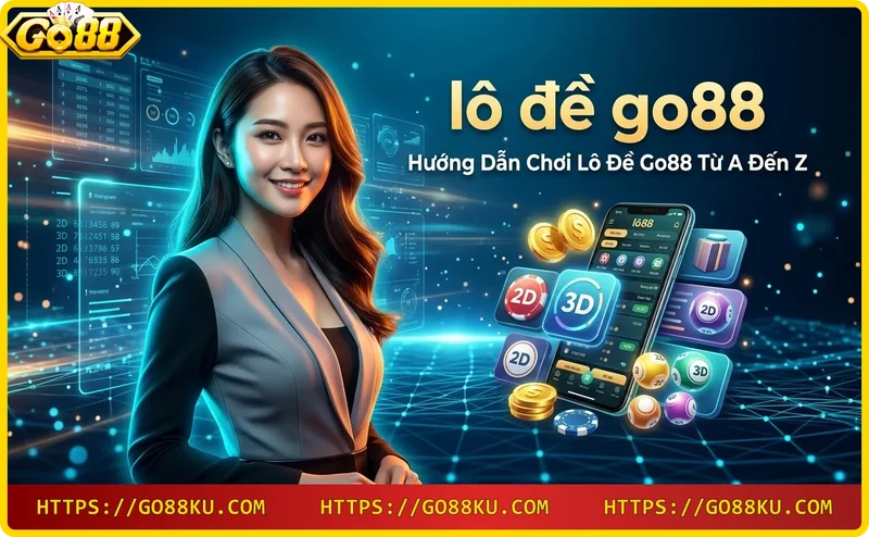 Các bước chơi lô đề Go88: đăng ký, nạp tiền, nhận thưởng