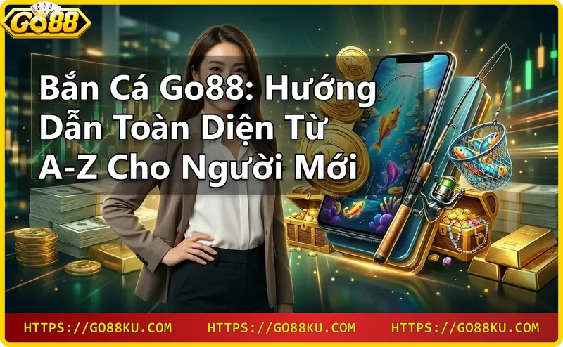 Game bắn cá Go88 với đại dương neon và nhiều loại cá đa dạng