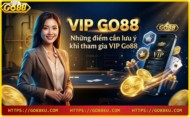 Lưu ý khi tham gia VIP Go88: bảo mật, cập nhật, tích lũy