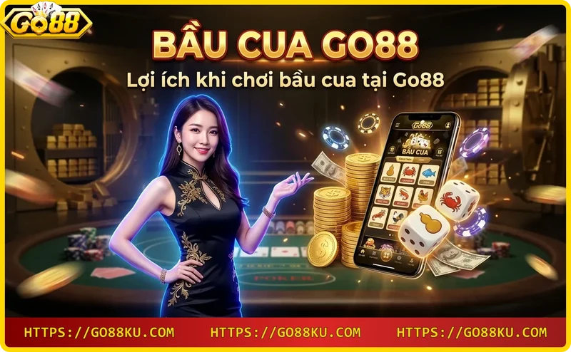 Người chơi bầu cua Go88 trên điện thoại di động