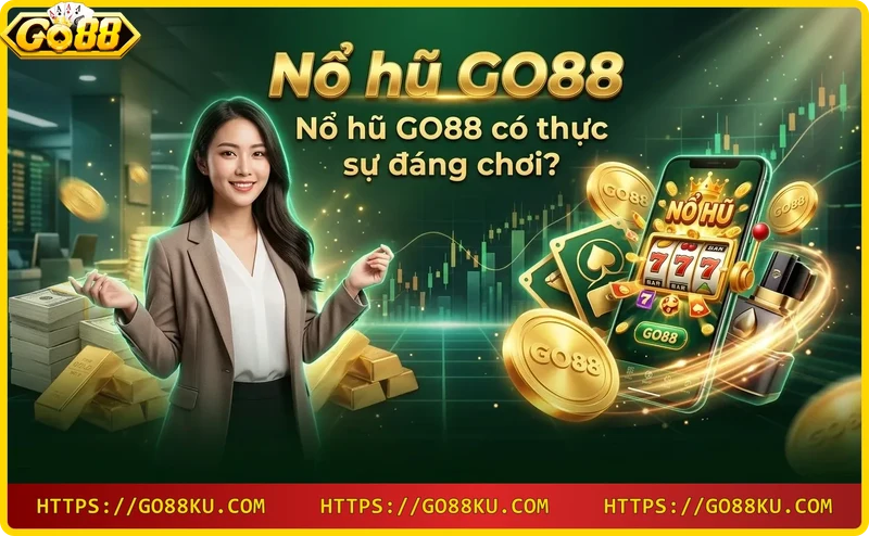 Người chơi đang khám phá game nổ hũ GO88 trên thiết bị di động